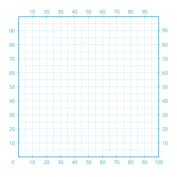 Bílý čtvercový papír list. — Stockový vektor