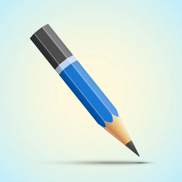 Részletes ceruza — Stock Vector