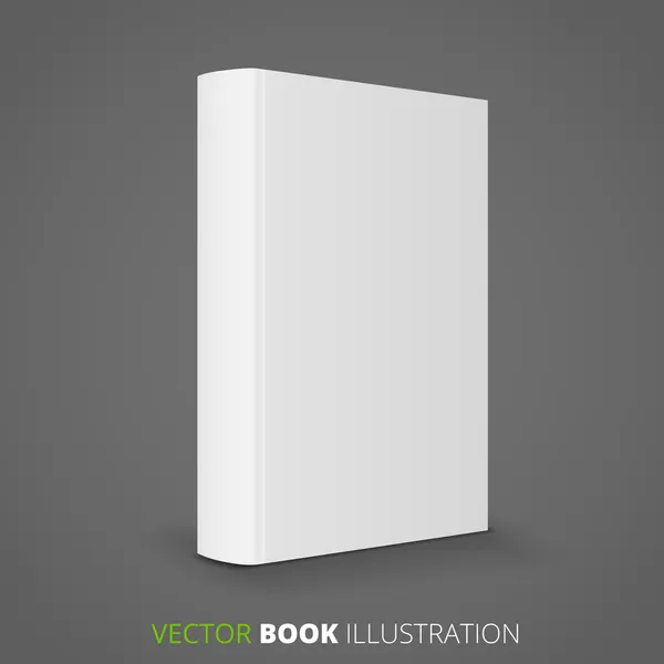 Libro en blanco — Vector de stock