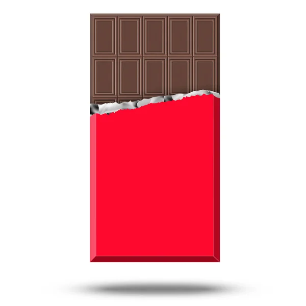 Vector de chocolate — Vector de stock