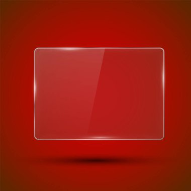 cam çatı. vektör çizim.