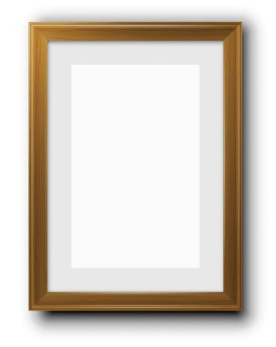 Kahverengi vektör çerçeve