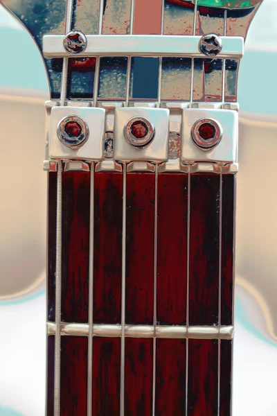 Fingerboard-E-Gitarre — Stockfoto
