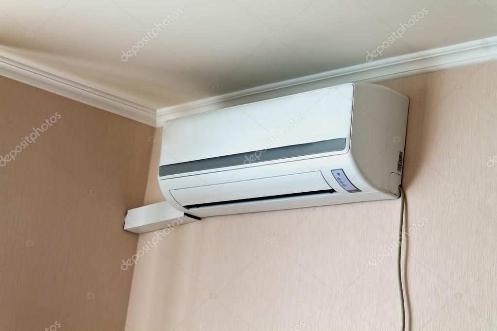 Wall-mounted air conditioner Stock Photo by ©nico-00 24572461