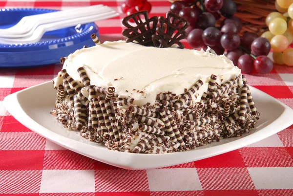 Torta al cioccolato gourmet — Foto Stock