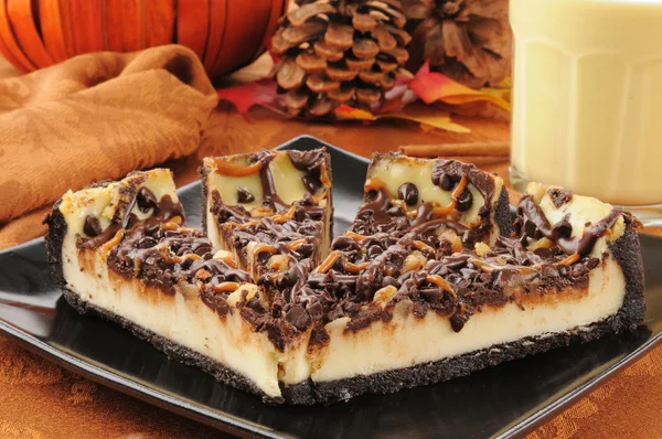 Turtle cheesecake — Stockfoto