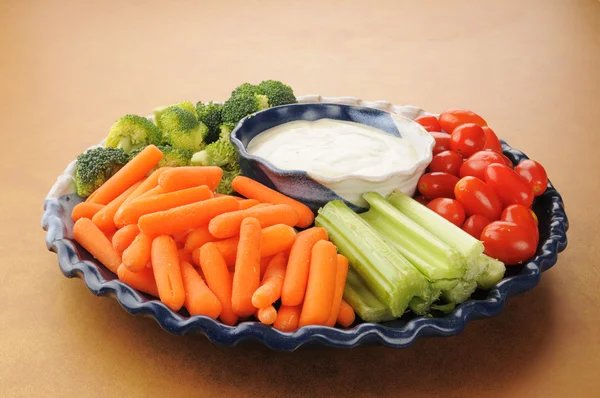 Λαχανικό πιάτο — Φωτογραφία Αρχείου