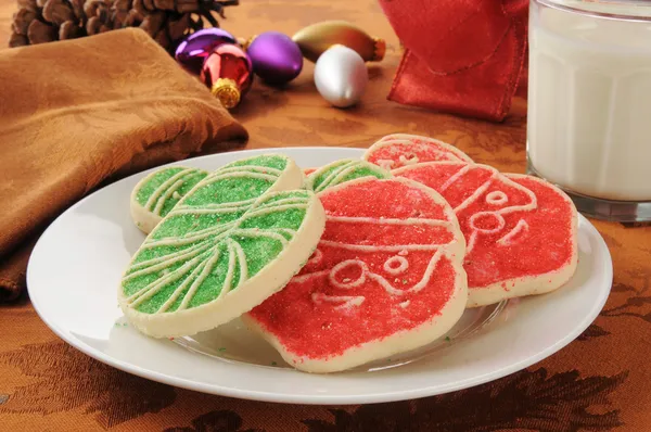 Christmas sugar cookies — Stock Photo, Image