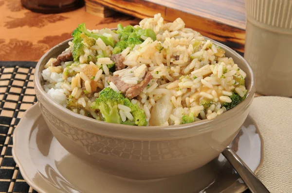 Beef and broccoli — Stock Photo, Image