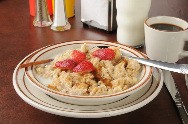 Cuenco de avena — Foto de Stock