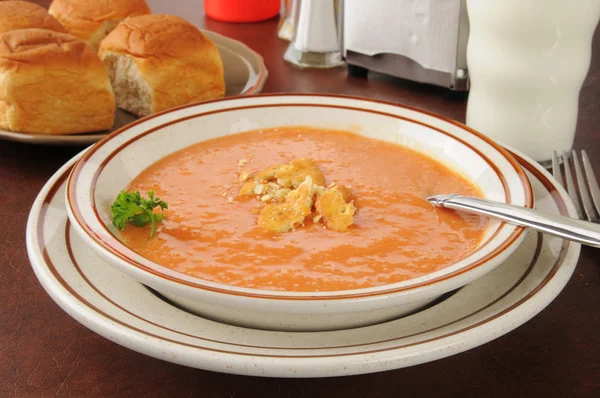 ハーティ トマト スープ — ストック写真