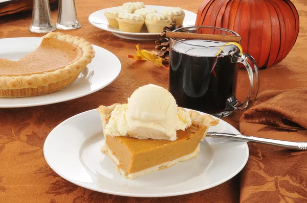 Modo ala pastel de calabaza — Foto de Stock