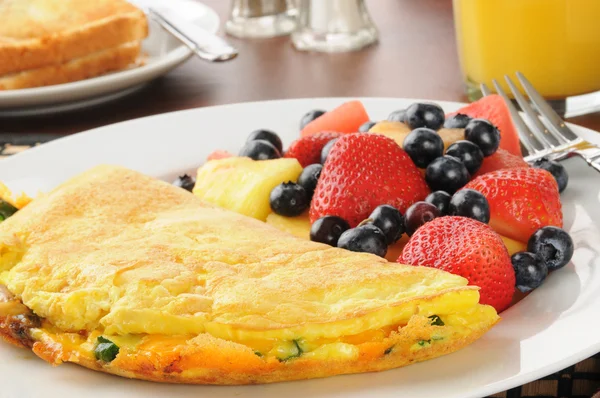 Omelet cloesup — Stock Photo, Image