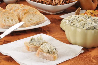 ıspanak enginar dip