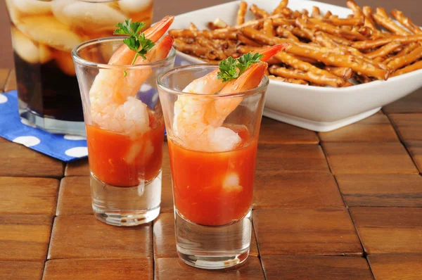 Shrimp cocktail — Stock Photo, Image