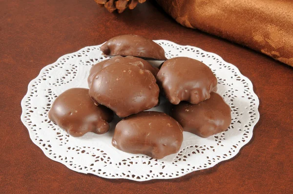 Caramel chocolates — Stock Photo, Image