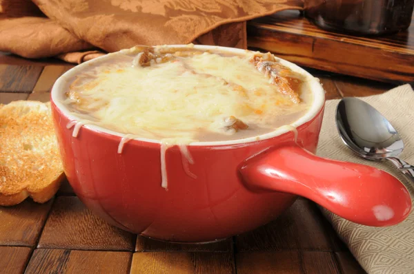 French onion soup — Stock Image French onion soup Stock Picture