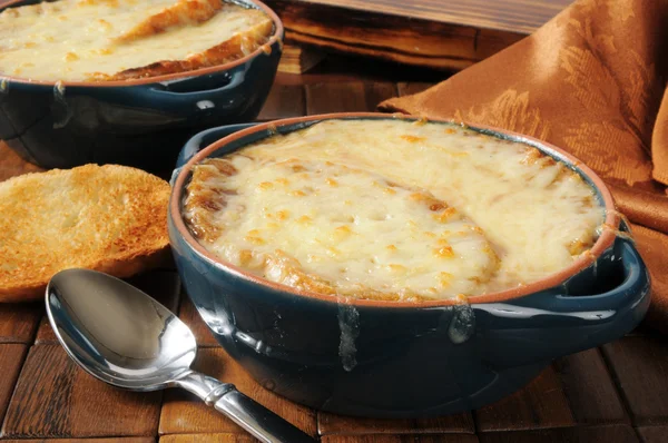 French onion soup — Stock Image French onion soup Royalty Free Stock Photos