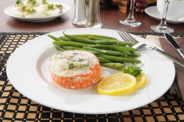 fırında somon yemek