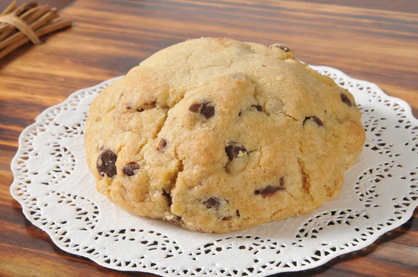 Gastronomische chocolade chip cookie — Stockfoto