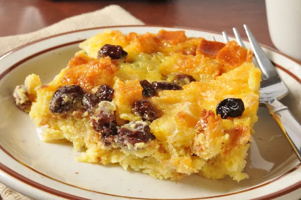 Bread pudding — Stock Photo, Image