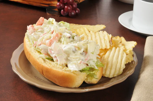 Sandwich submarino de mariscos — Foto de Stock
