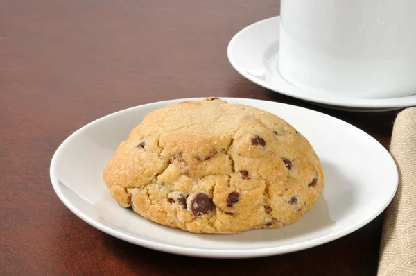 Gourmet chocolate chip cookie — Stock Photo, Image