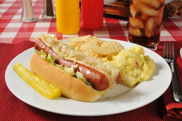 Polnische Wurst — Stockfoto