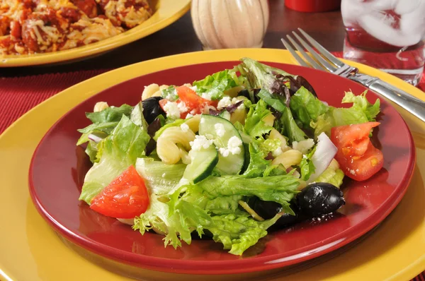 Mediterrane salade — Stockfoto