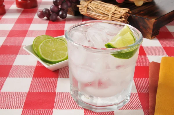 Lime spritzer — Stock Photo, Image