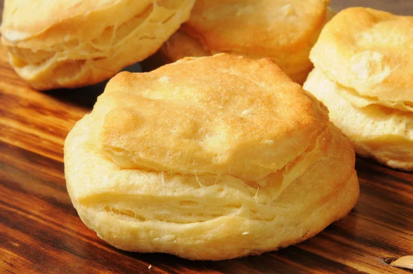 Fresh baked biscuit — Stock Photo, Image