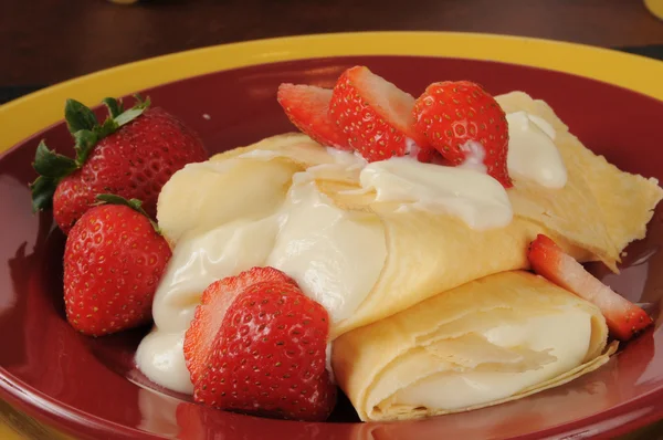 Fruchtpfannkuchen — Stockfoto