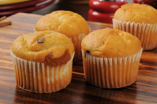 Muffins with blueberries — Stock Photo, Image