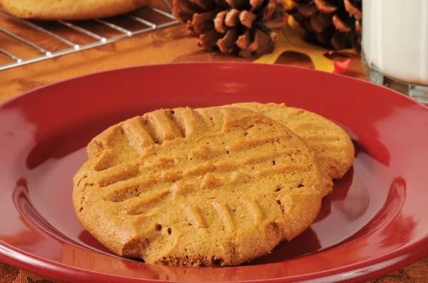 Peanut butter cookies — Stock Photo, Image