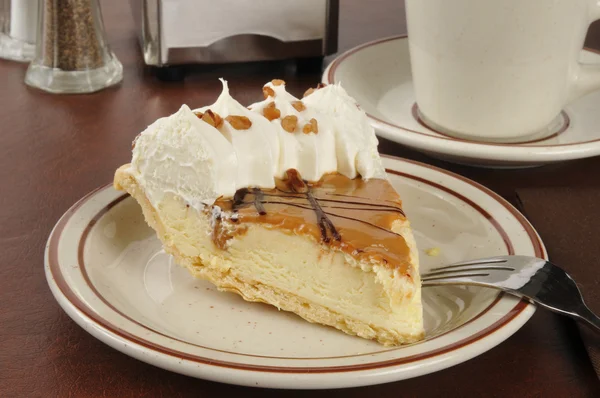 Dulce De Leche Cream Pie — Stock Photo, Image