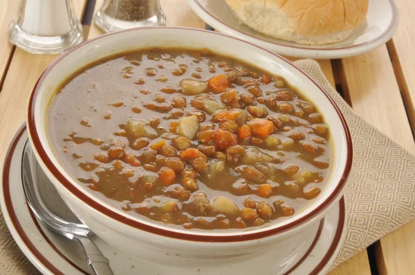 Soupe de lentilles — Photo