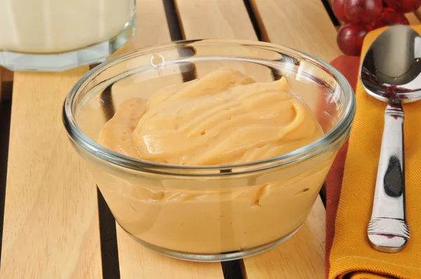 Butterschmalzpudding — Stockfoto