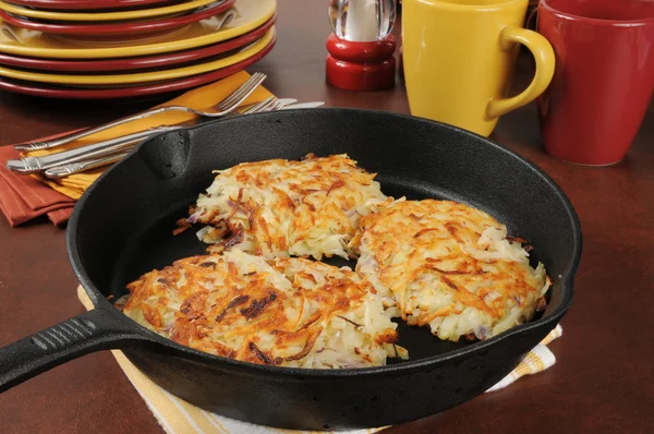 Latkes de batata — Fotografia de Stock