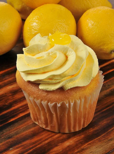 Lemon cupcake — Stock Photo, Image