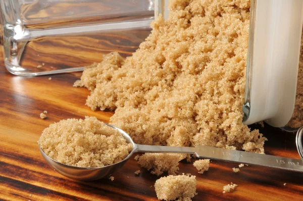 Brown sugar — Stock Photo, Image