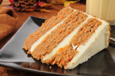 Carrot cake clipart