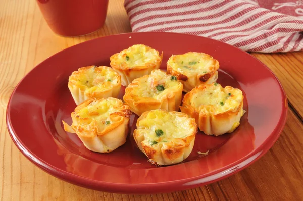 Mini quiche au bacon — Photo