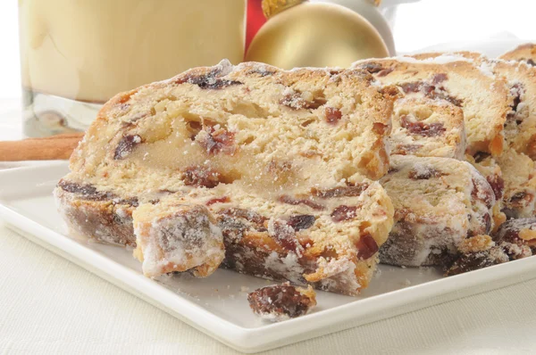 Christmas Stollen — Stock Photo, Image