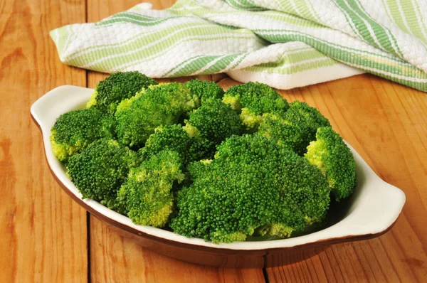 Ångad broccoli — Stockfoto