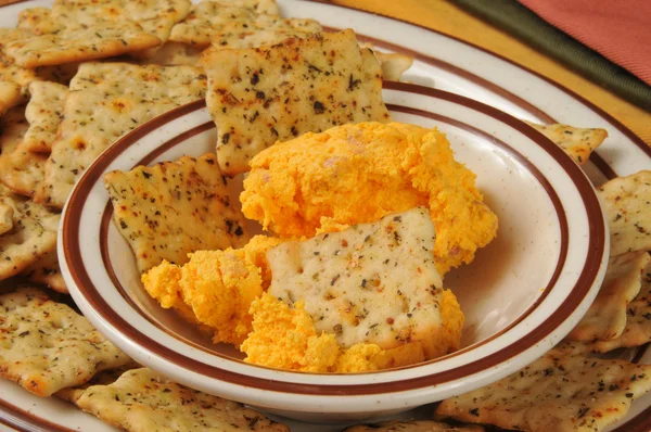 Cheddar sajt Spread — Stock Fotó