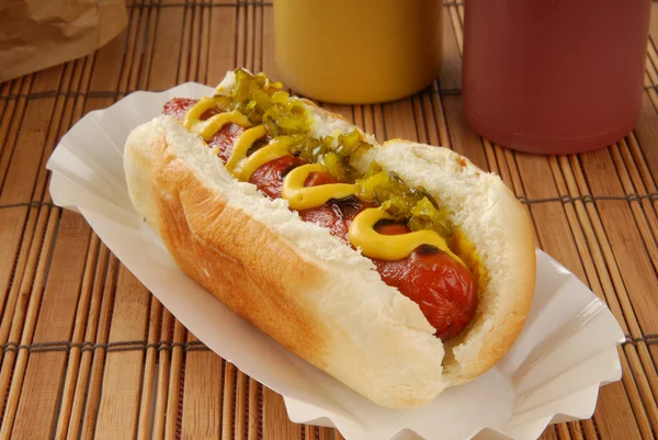 Relish dog — Stock Photo, Image