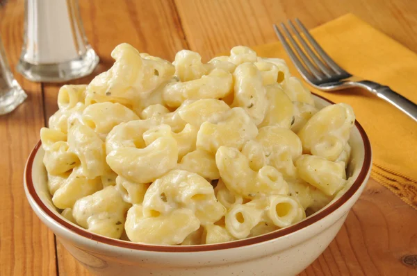 Macarrão e queijo — Fotografia de Stock