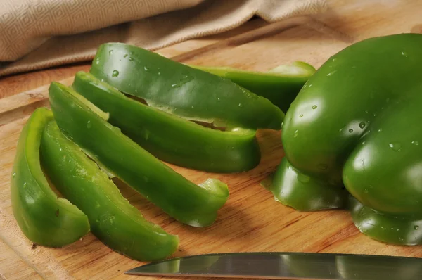 Peppers felii Green Bell — Fotografie, imagine de stoc