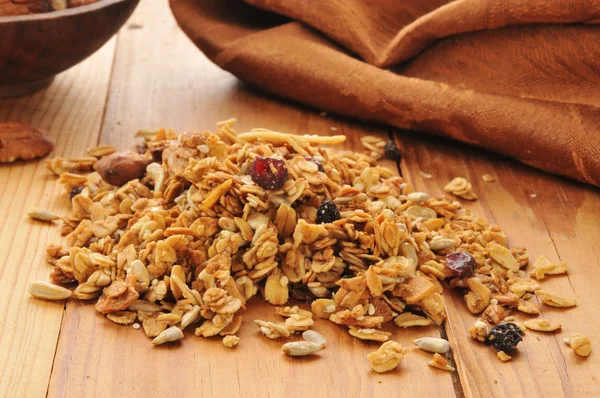 Sağlıklı organik granola - Stok İmaj