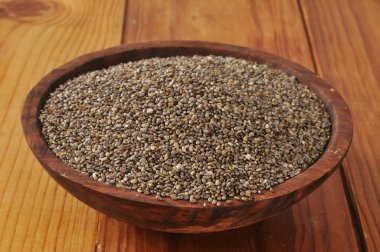 Bir kase chia tohumu 